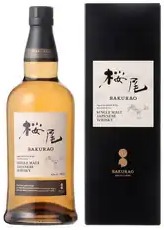 シングルモルトジャパニーズウイスキー 桜尾