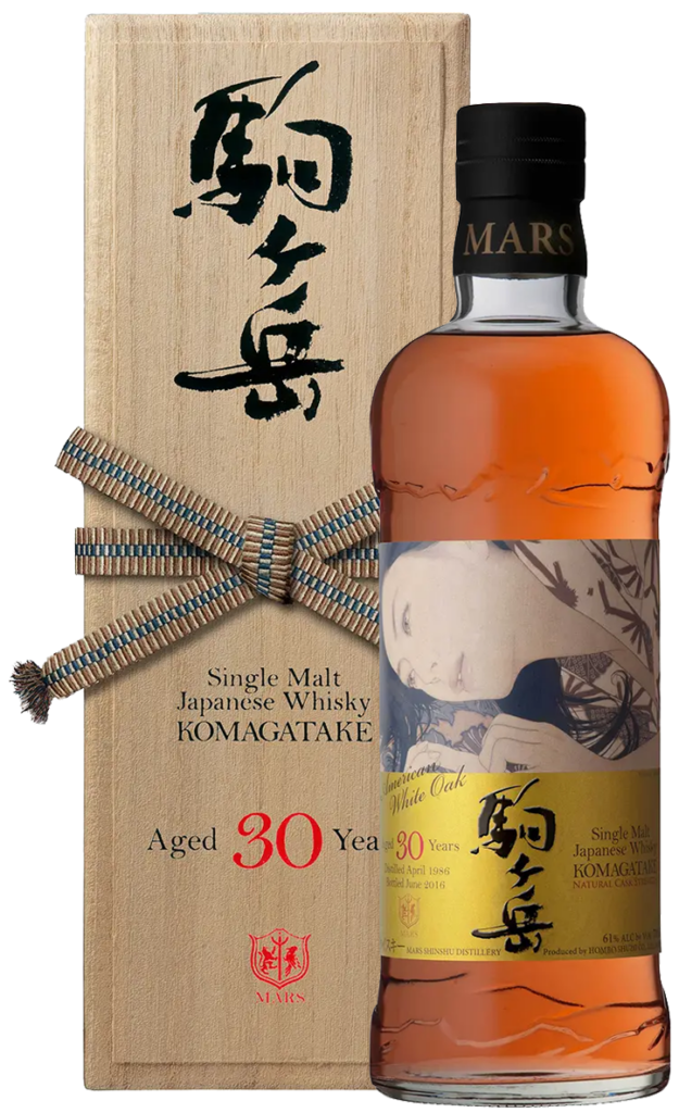 シングルモルト駒ヶ岳 1986 AGED 30 YEARS アメリカンホワイトオーク ナチュラルカスク ストレングス