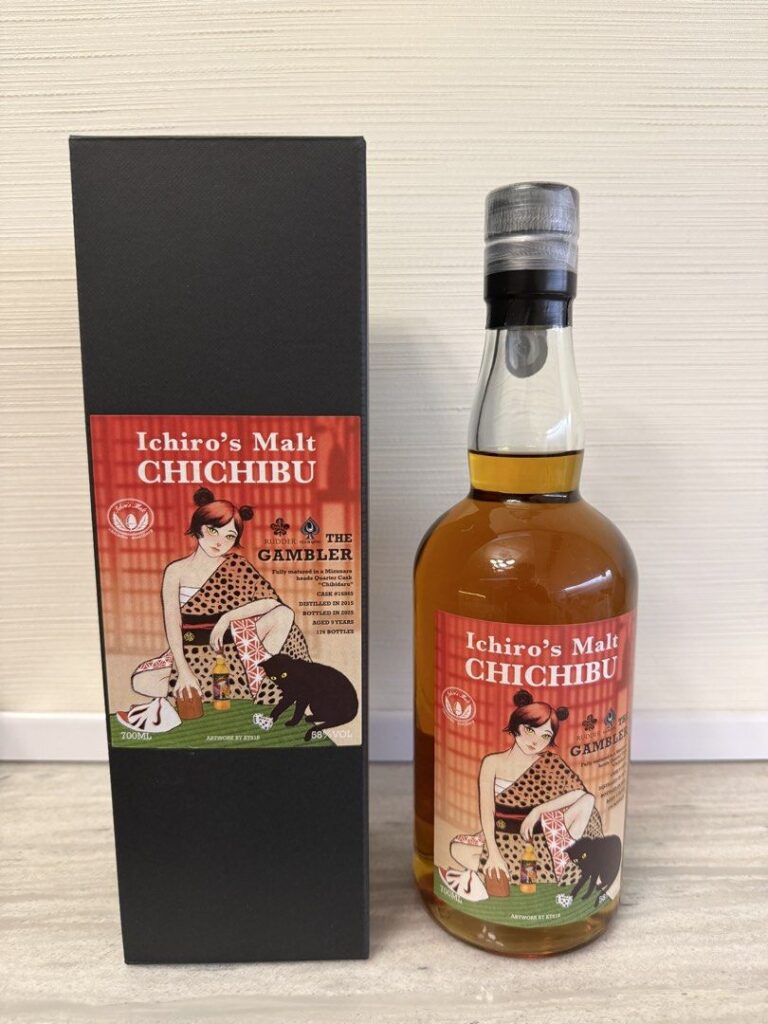 Ichiro's Malt 秩父 2015-2025 9年 Mizunara Chibidaru The Gambler