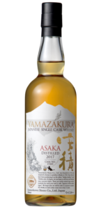 YAMAZAKURA JAPANESE SINGLE CASK WHISKY 安積 辰ラベル