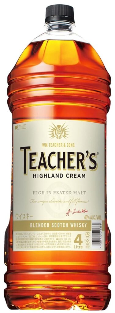 ティーチャーズ ハイランドクリーム 4000ml