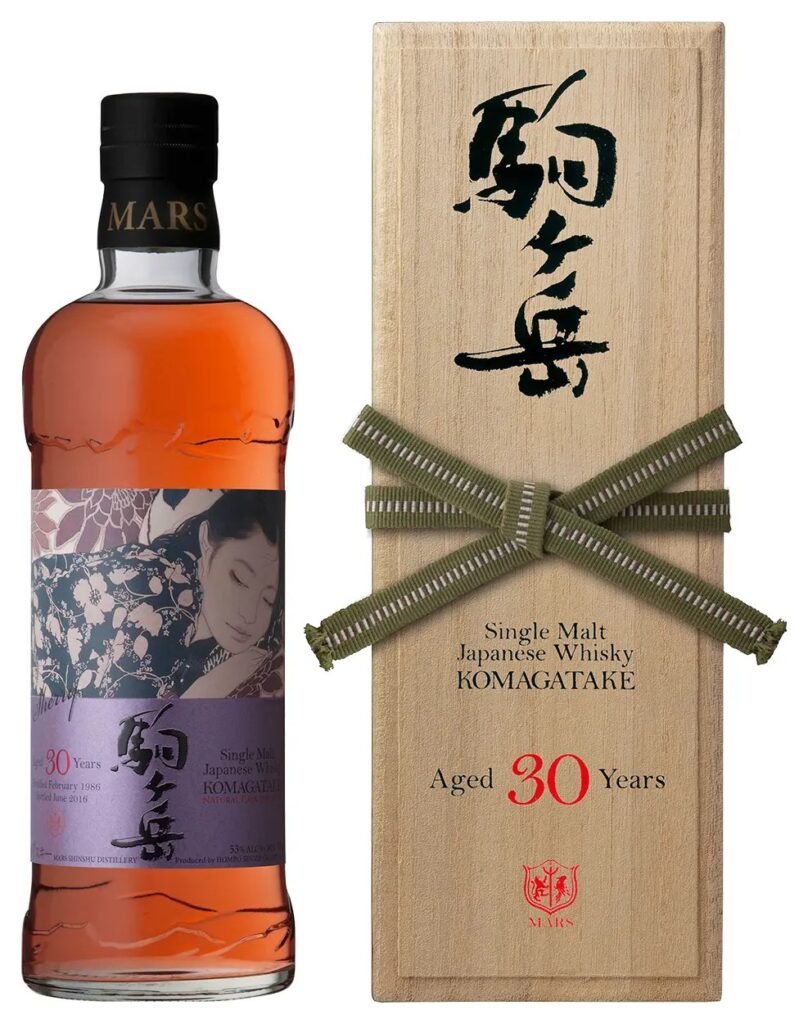 シングルモルト駒ヶ岳 1986 AGED 30 YEARS シェリーカスク ナチュラルカスクストレングス