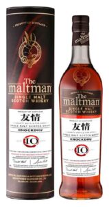 ノックデュー 2013 10年 シェリーカスク 能登チャリティーボトル ザ・モルトマン