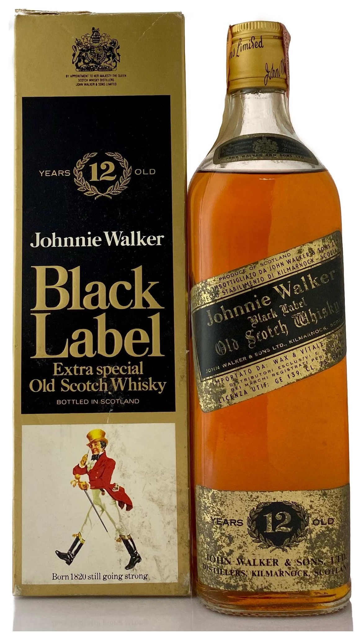 ジョニーウォーカー ブラックラベル 1980年代流通品 | WhiskyData
