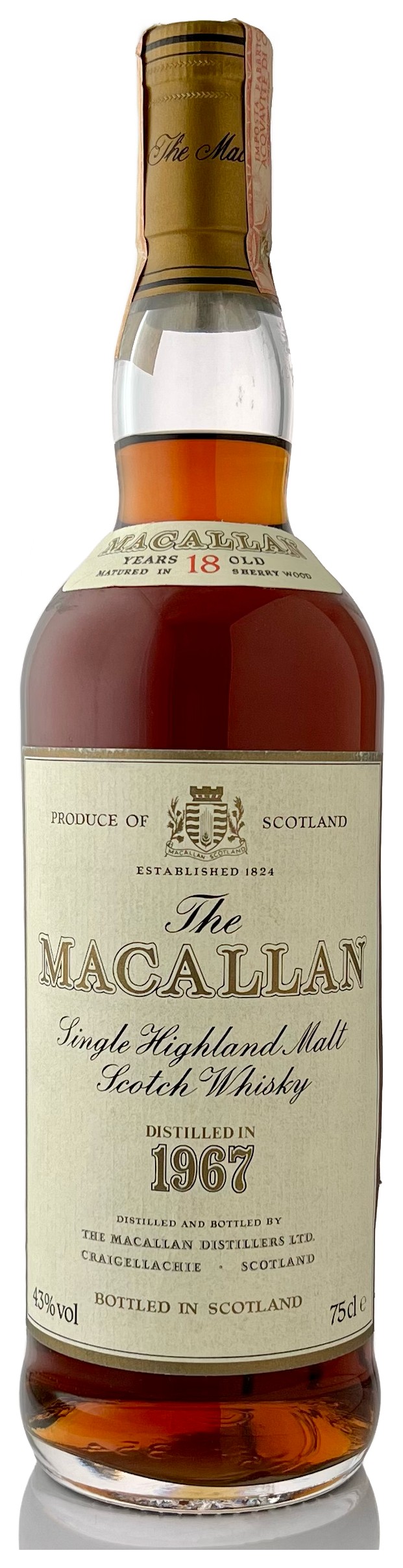 マッカラン 18年 1967 | WhiskyData