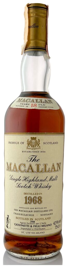 マッカラン 18年 1968 | WhiskyData