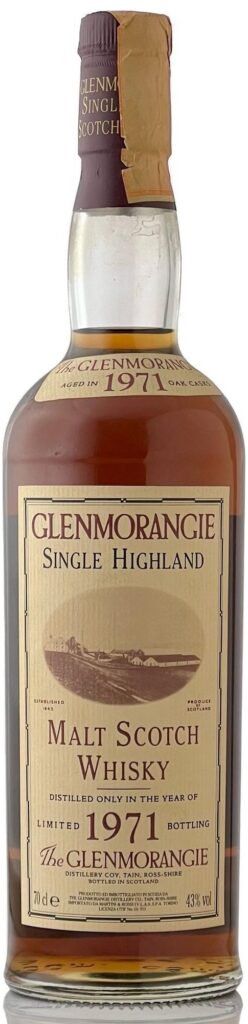 Glenmorangie 1971 グレンモーレンジ グレンモーレンジィ 1971-1993 150周年記念ボトル | WhiskyData