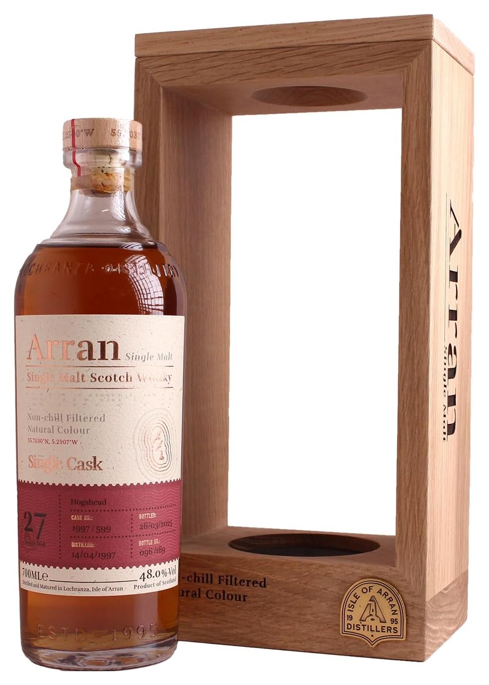 アラン 1997 27年 ホグスヘッド シングルカスク #599 | WhiskyData