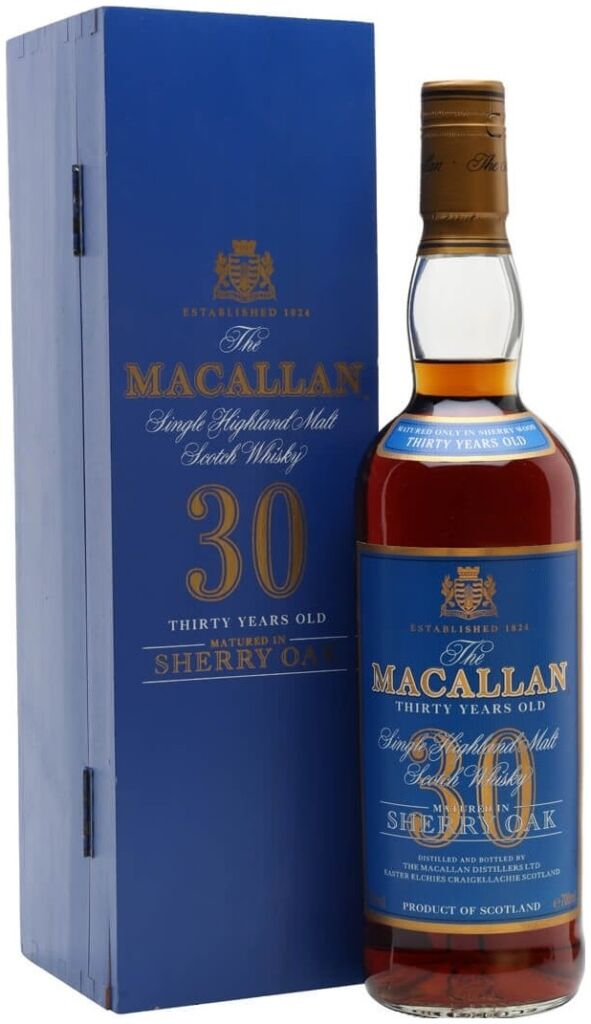 マッカラン シェリーオーク 30年 (ブルーラベル)